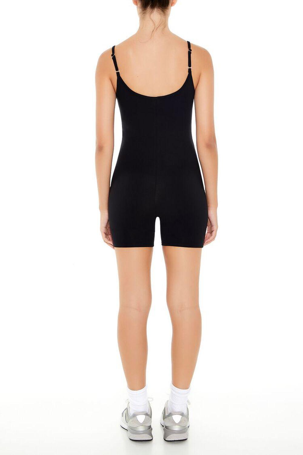 Fitted Scoop-Neck Romper | Forever 21 Product Image