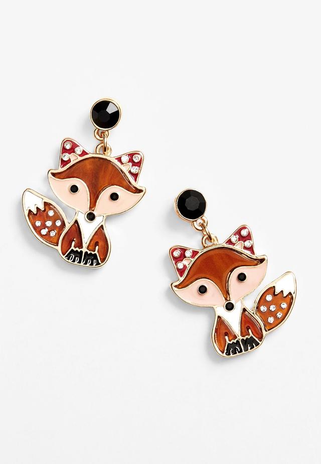 Fox Drop Earrings Product Image