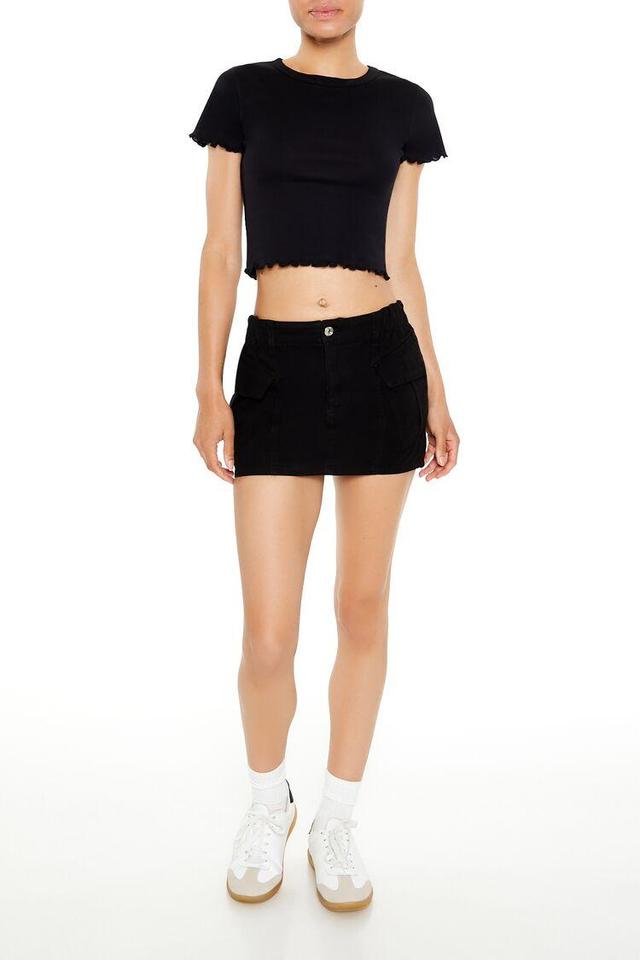 Twill Cargo Mini Skirt | Forever 21 Product Image