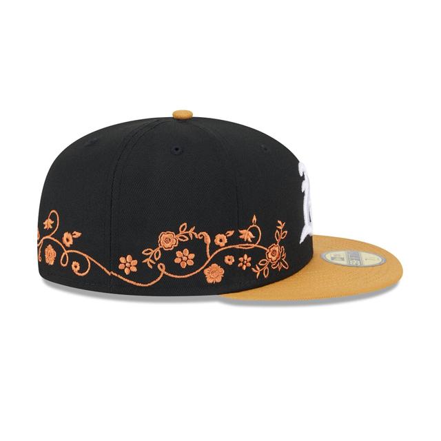 Oakland Athletics Floral Vine 59FIFTY Fitted Hat Male Product Image