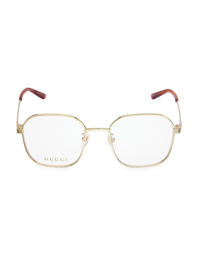 Mens Gucci Logo 52MM Optical Glasses Product Image