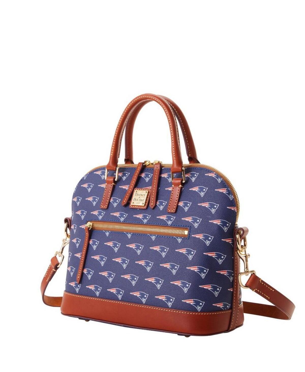 Dooney & Bourke NFL Patriots Domed Zip Satchel Product Image