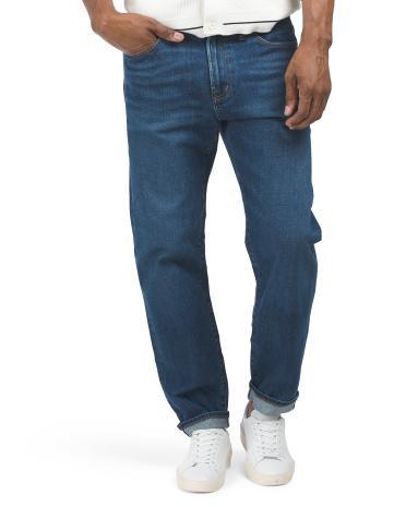 Relax Taper Fit Denim Jeans For Men Product Image