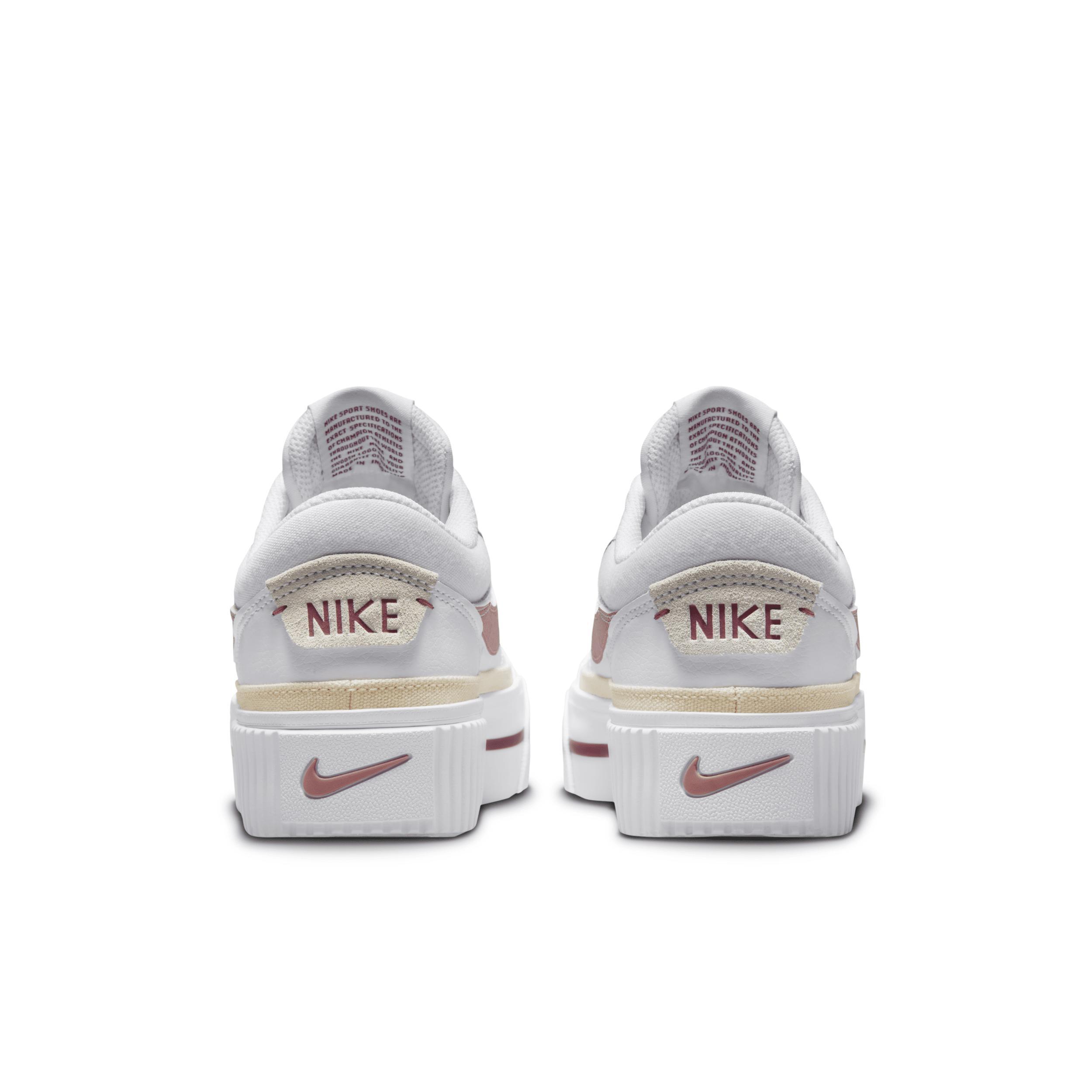 Nike Court Legacy Lift Womens Shoes White Product Image