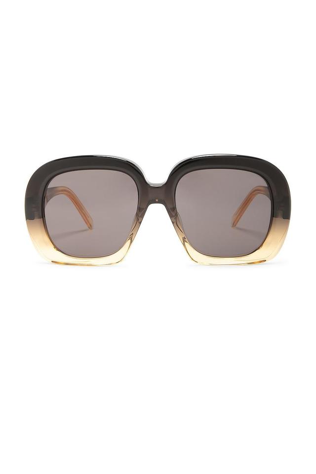 Loewe Curvy Sunglasses Black.. Product Image