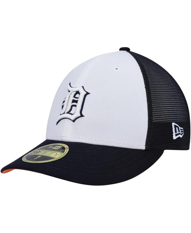 Mens New Era White Detroit Tigers 2023 On-Field Batting Practice Low Profile 59FIFTY Fitted Hat - White Product Image