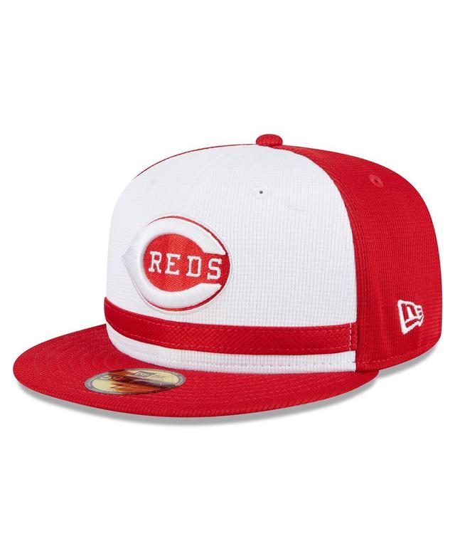 Mens New Era Cincinnati Reds 2024 Batting Practice 59FIFTY Fitted Hat Product Image