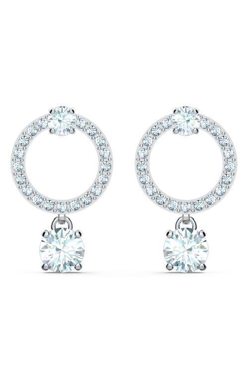 Swarovski Attract Circle Stud Earrings Product Image