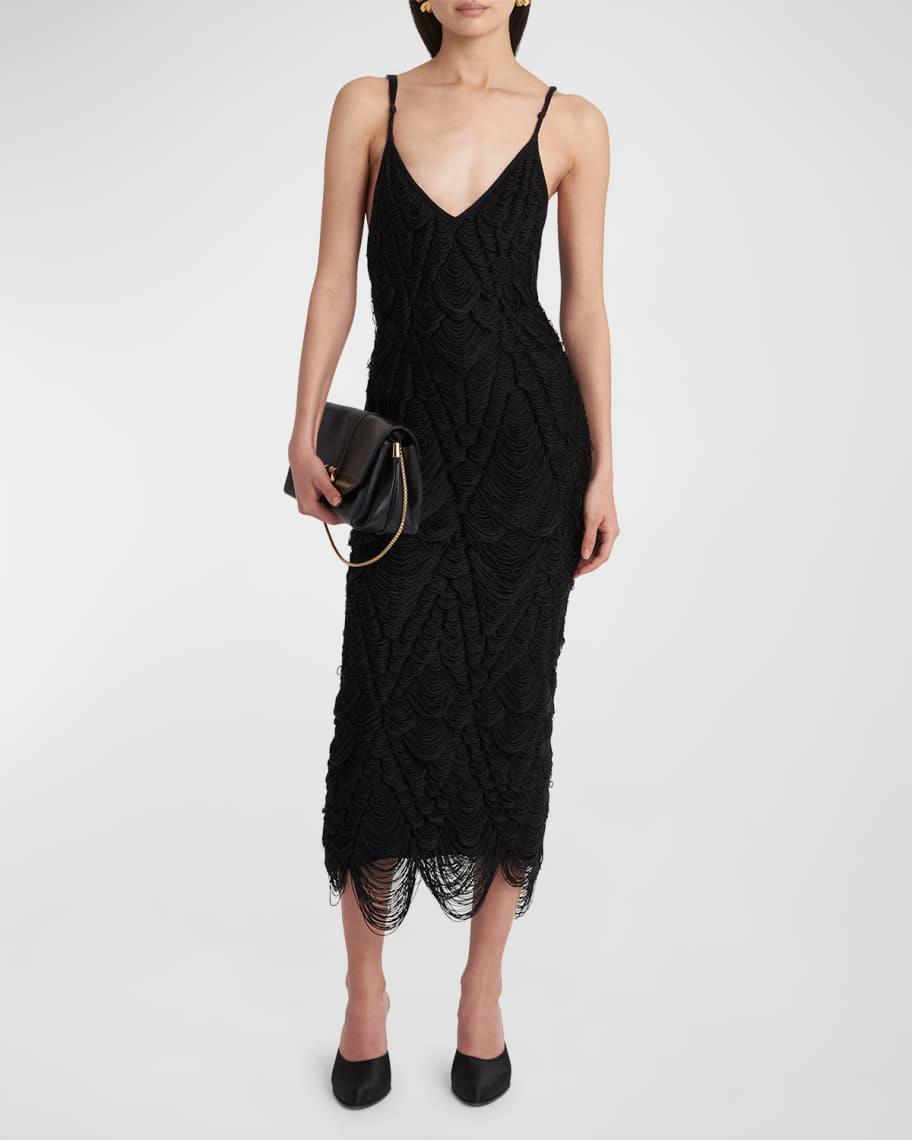 Macrame Knit Midi Dress product image