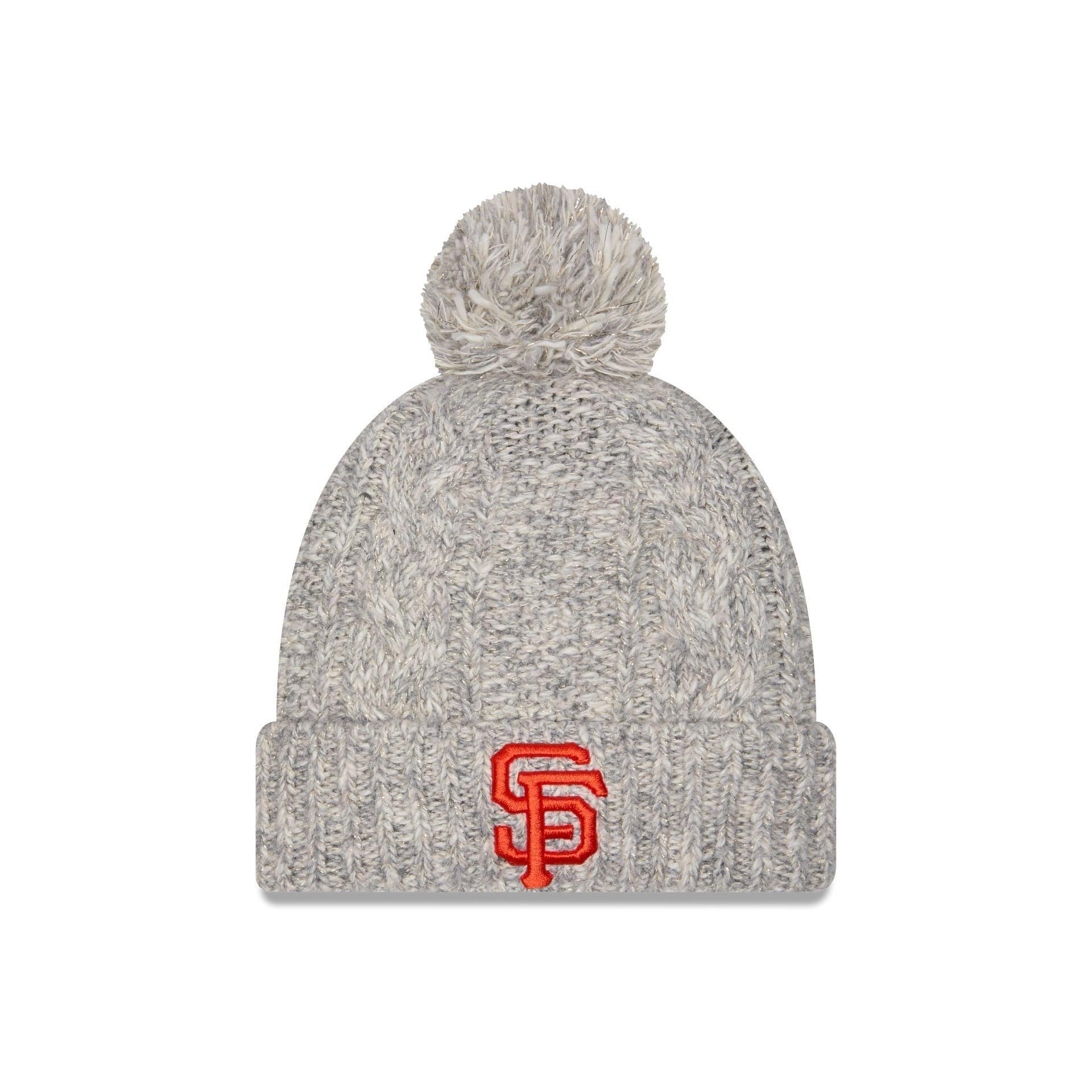 San Francisco Giants Shimmer Pom Knit Hat Male Product Image