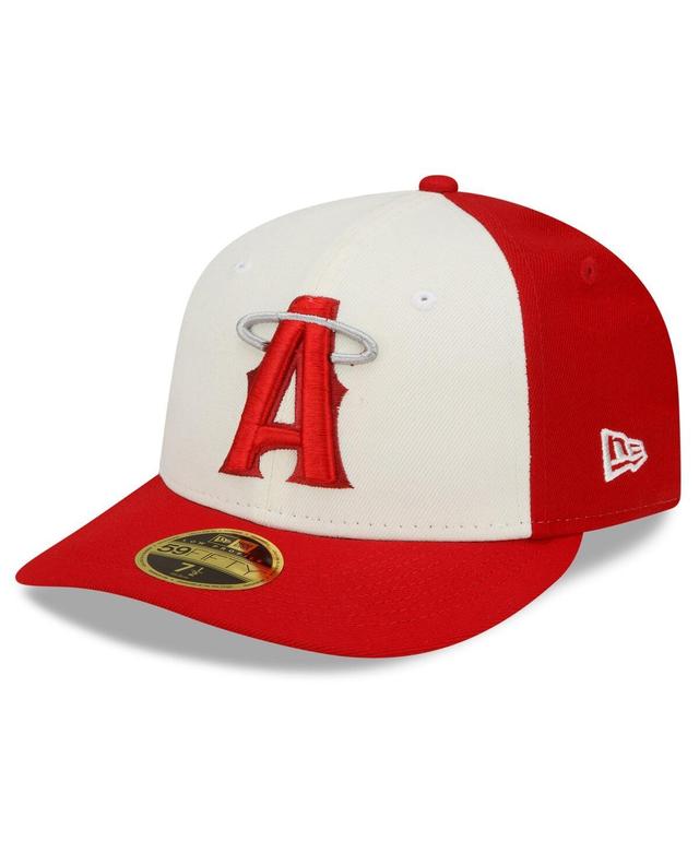 Mens New Era Red Los Angeles Angels City Connect Low Profile 59FIFTY Fitted Hat Product Image