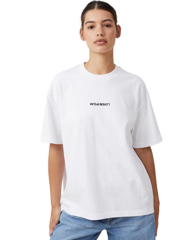 Cotton On Womens The Premium Boxy Graphic T-shirt Product Image