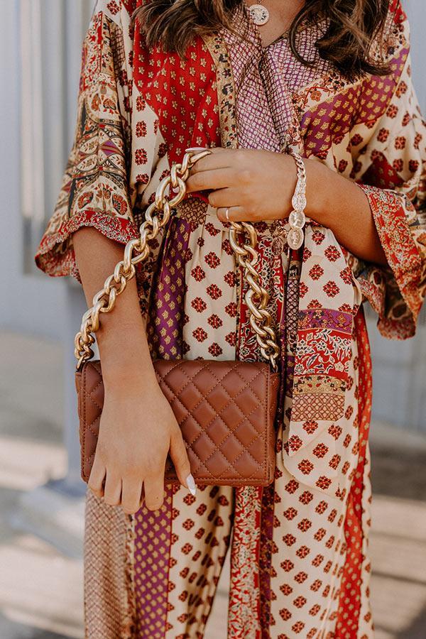 Brisk Evening Crossbody In Brown Product Image