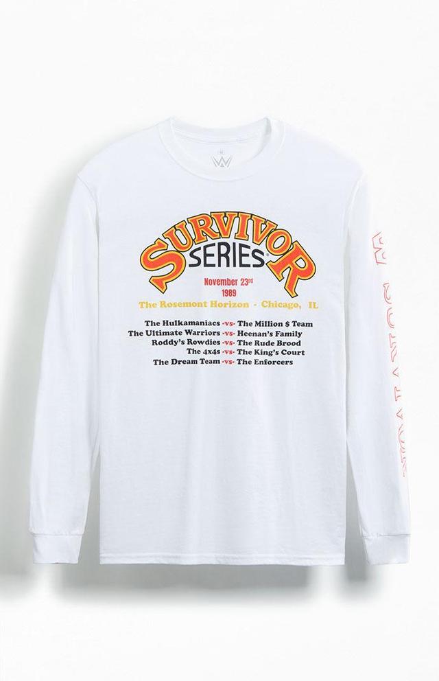 Men's WWF Survivor Series Long Sleeve T-Shirt Product Image