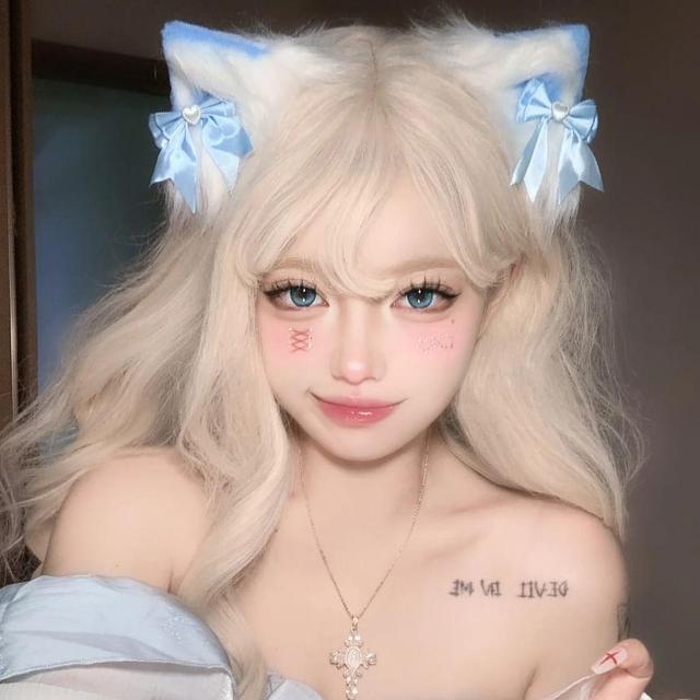 Bow Cat Ear Hair Clip Product Image