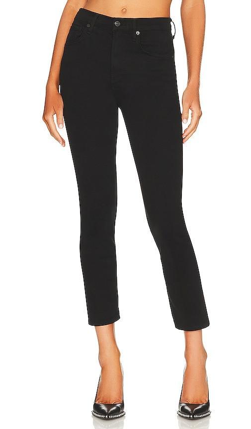 Citizens of Humanity Jolene High Rise Vintage Slim in Black. Size 26. Product Image