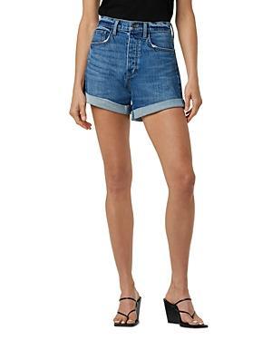 Womens Alex Rolled Denim Shorts Product Image