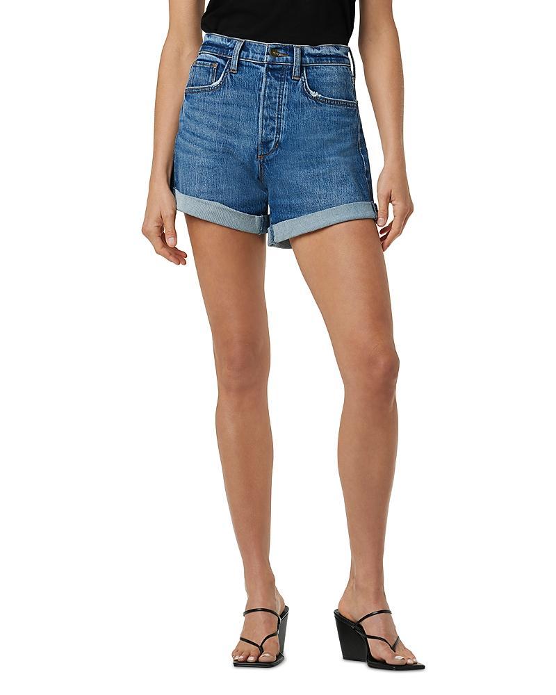 Womens Alex Rolled Denim Shorts Product Image