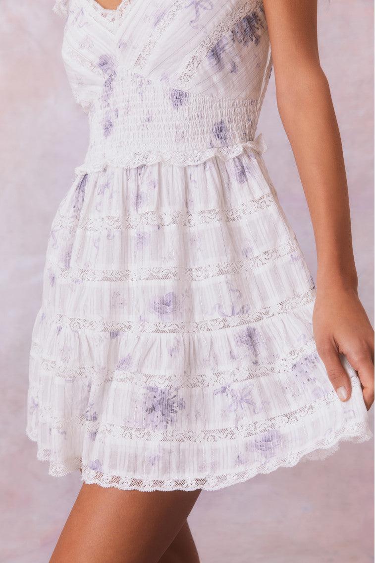 Finny Floral Mini Dress Product Image