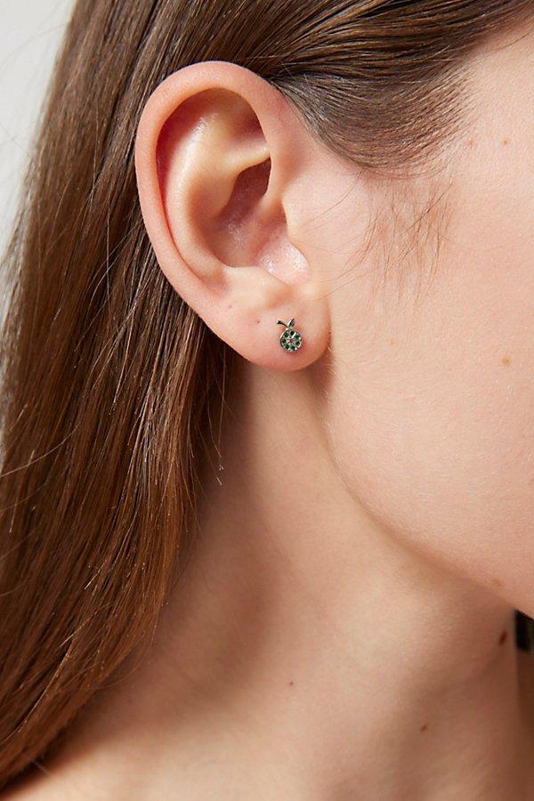 Urban Outfitters Delicate Rhinestone Lime Earring Womens at Urban Outfitters Product Image