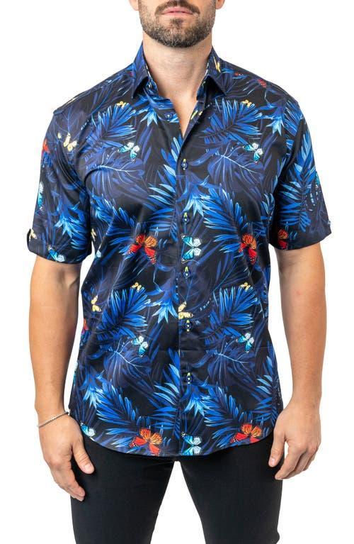 Mens Galileo Butterfly Palm Sport Shirt Product Image