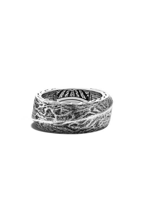 John Hardy Mens Classic Chain Reclaimed Band Ring Product Image