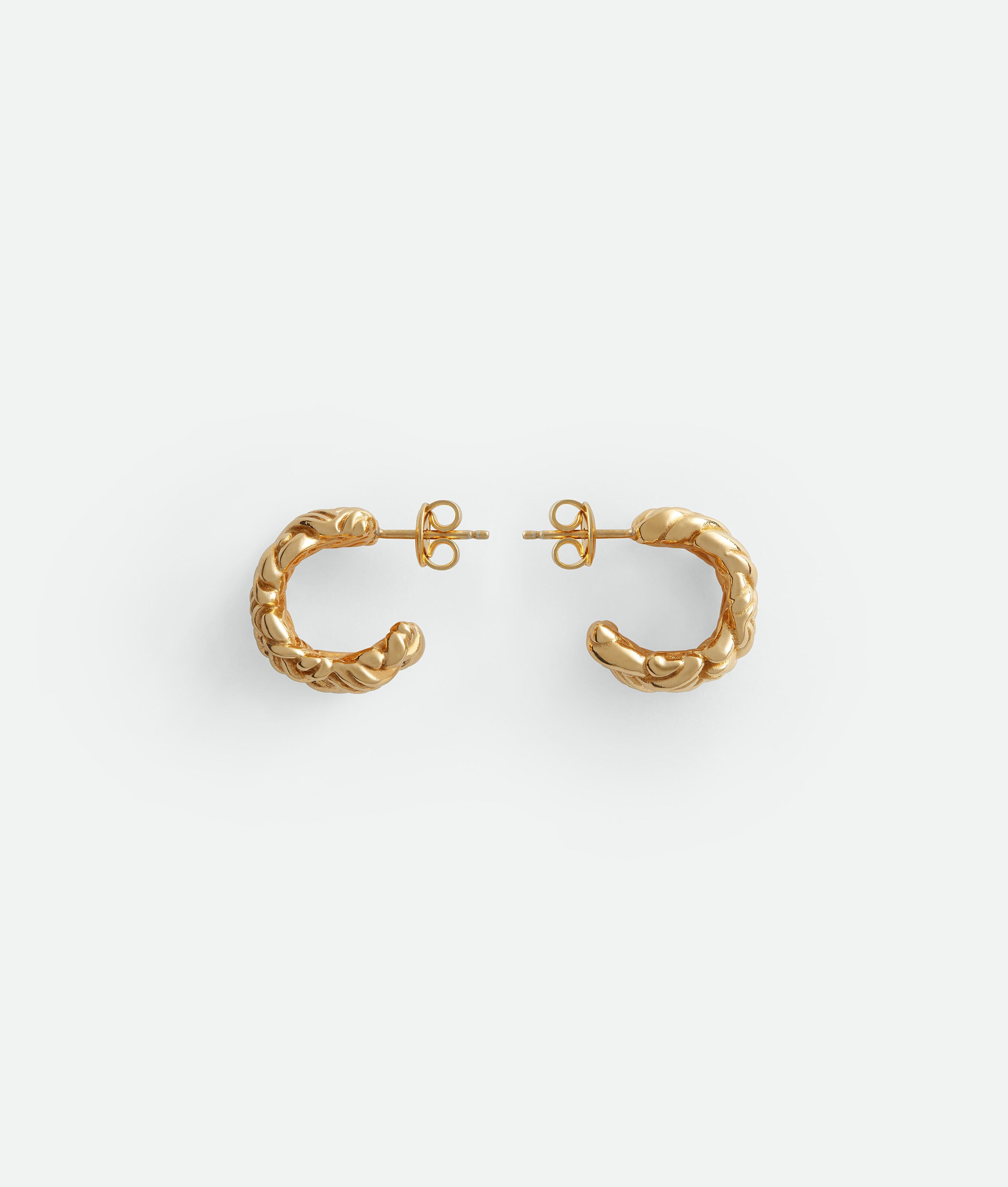 Women's Intreccio Large Earrings in Yellow gold Product Image