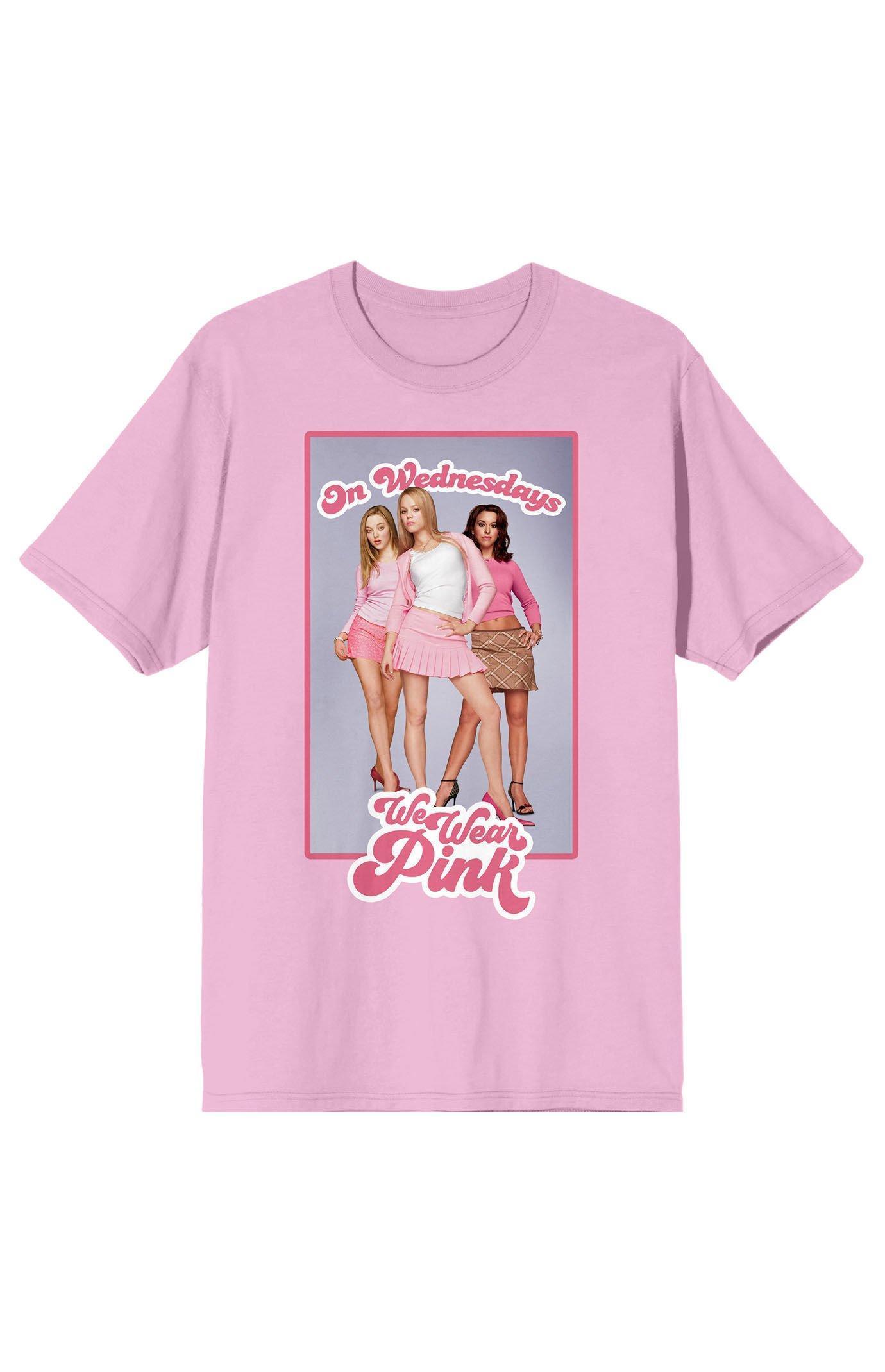 Women's Mean Girls On Wednesday We Wear T-Shirt - Product Image