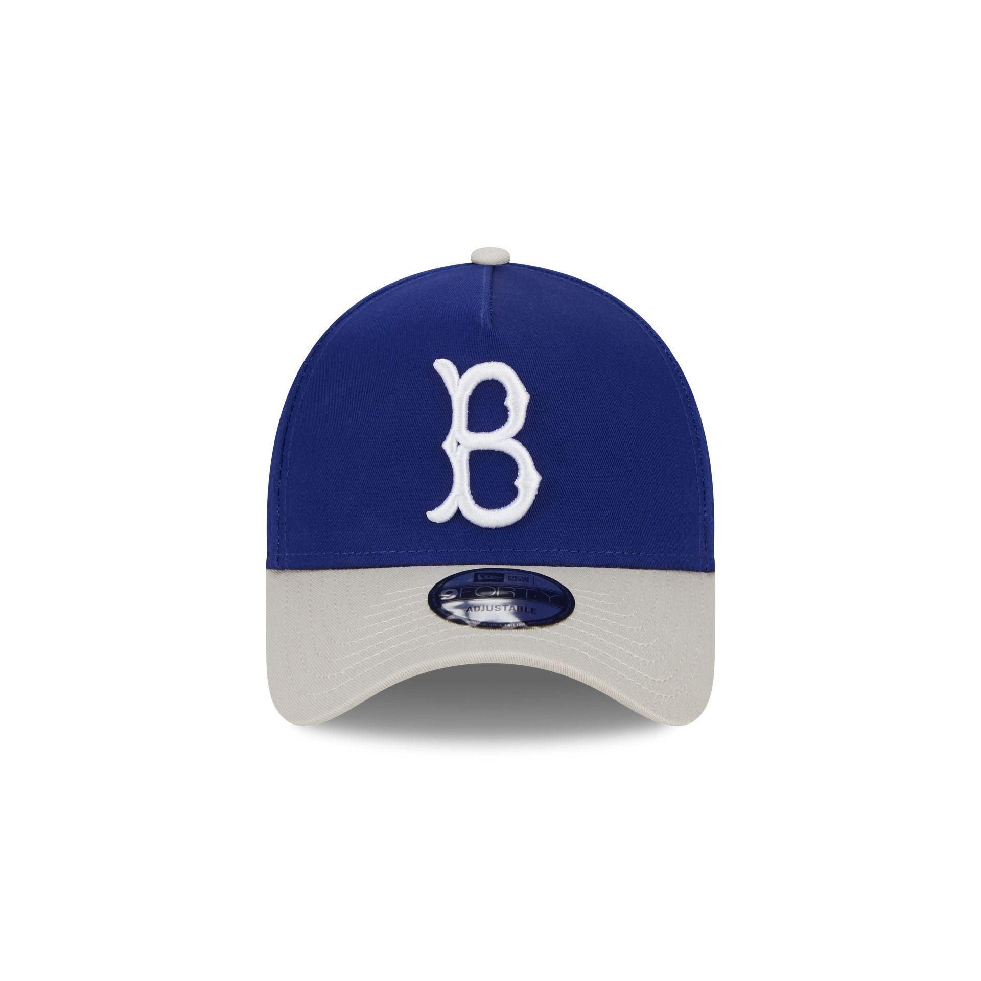 Brooklyn Dodgers Coop Logo Select 9FORTY A-Frame Snapback Hat Male Product Image