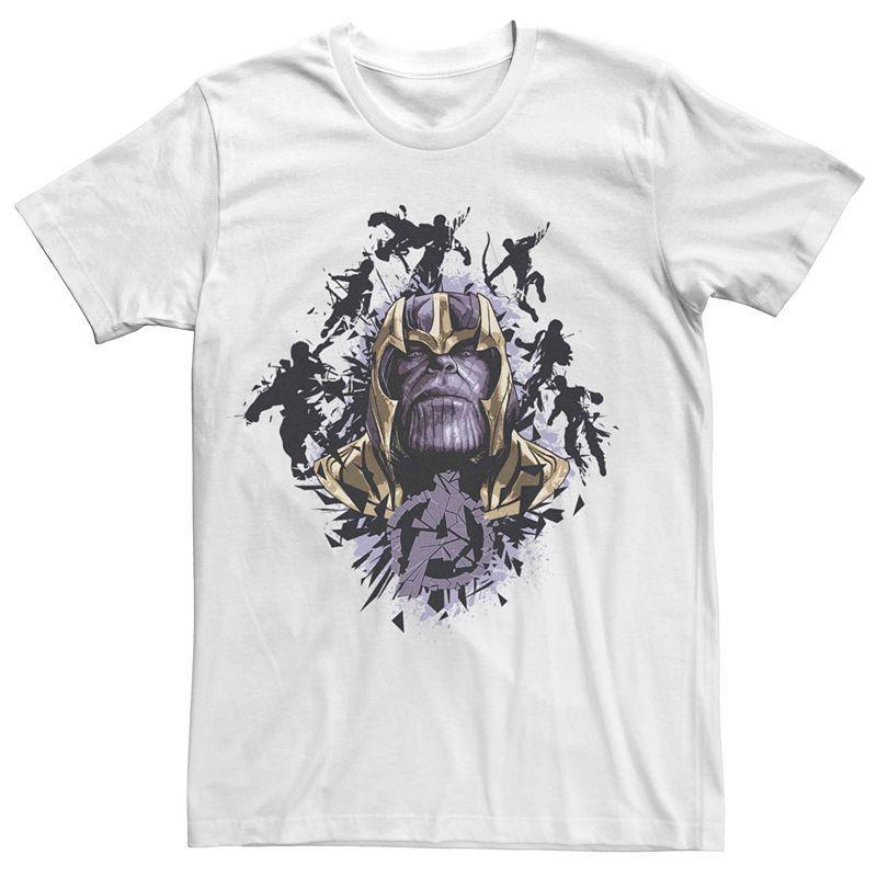 Mens Marvel Avengers Endgame Thanos Action Portrait Tee Product Image