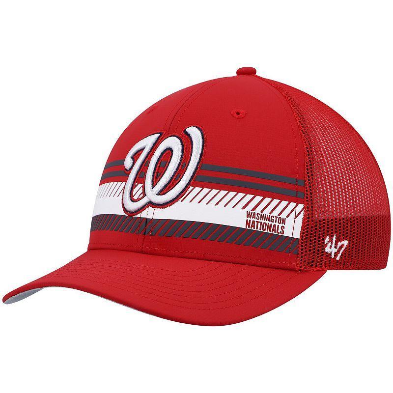 Mens 47 Washington Nationals Cumberland Trucker Snapback Hat Product Image