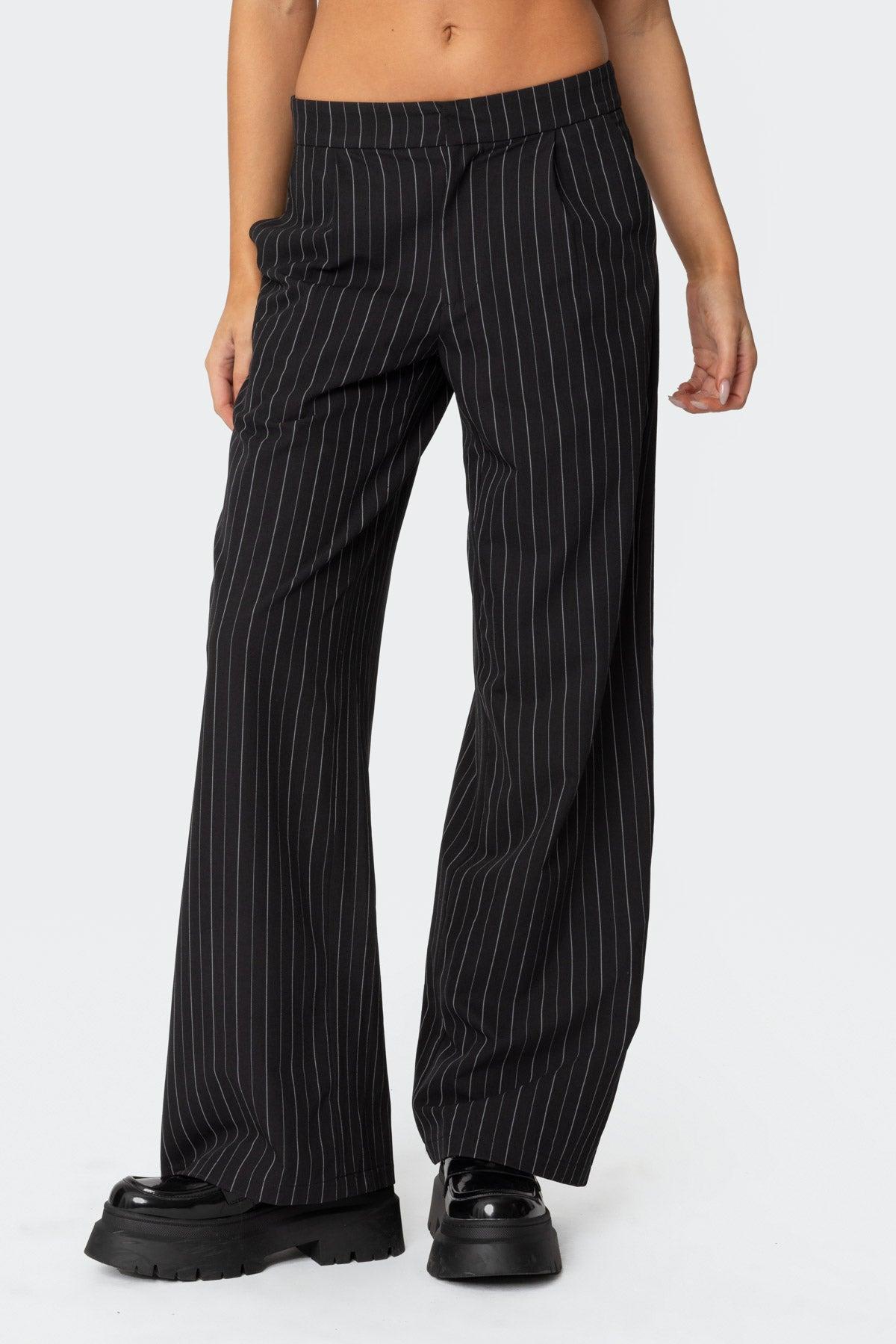 Aliza Pinstripe Pants Product Image