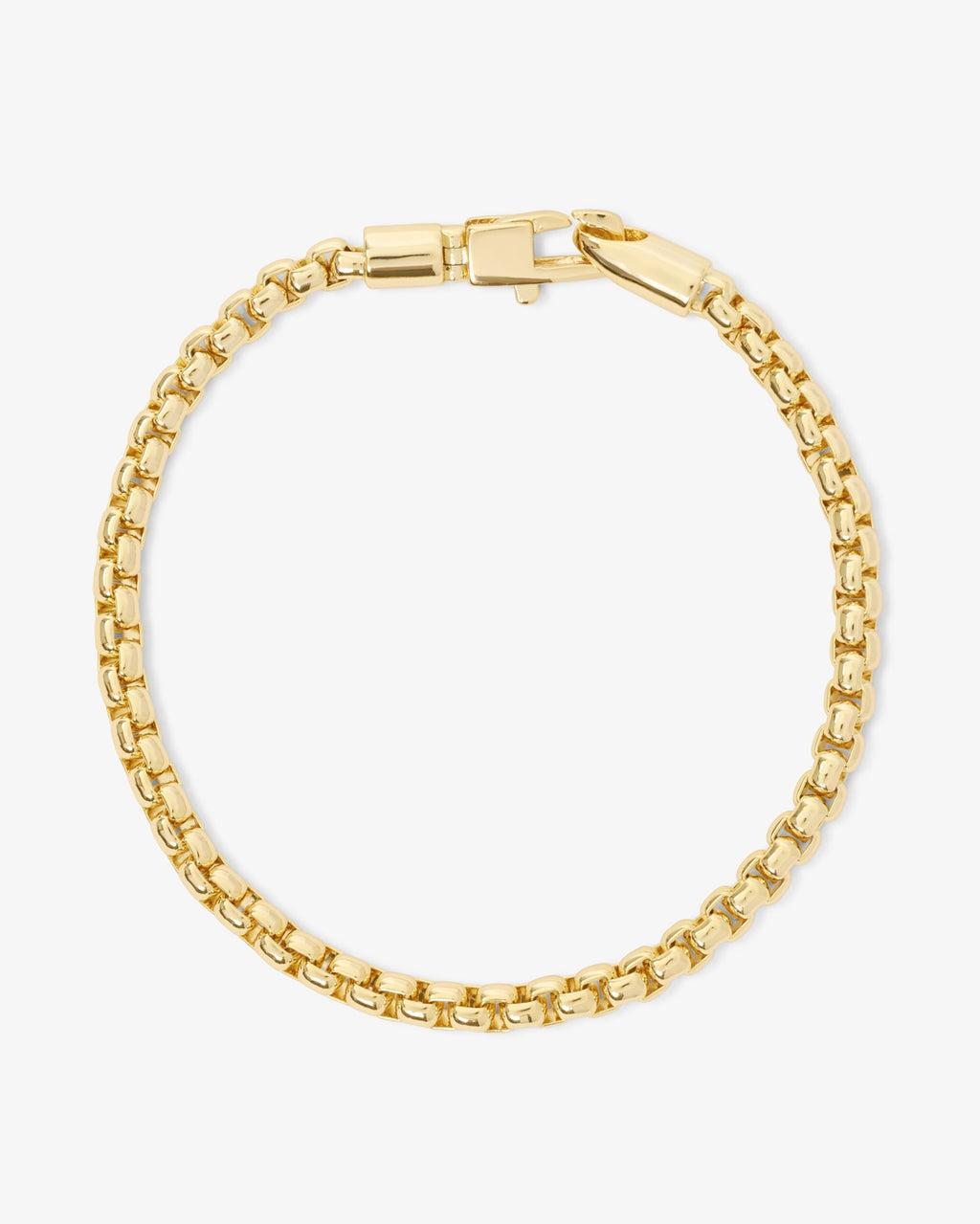 Logan Rolo Chain Bracelet - Gold Product Image