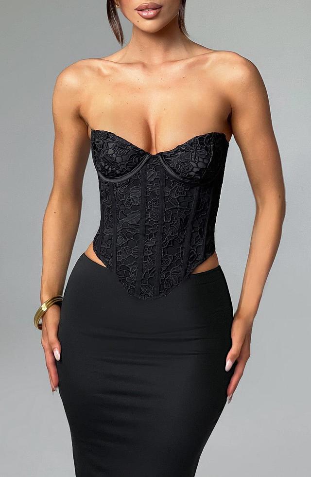 Harlow Corset - Black Product Image