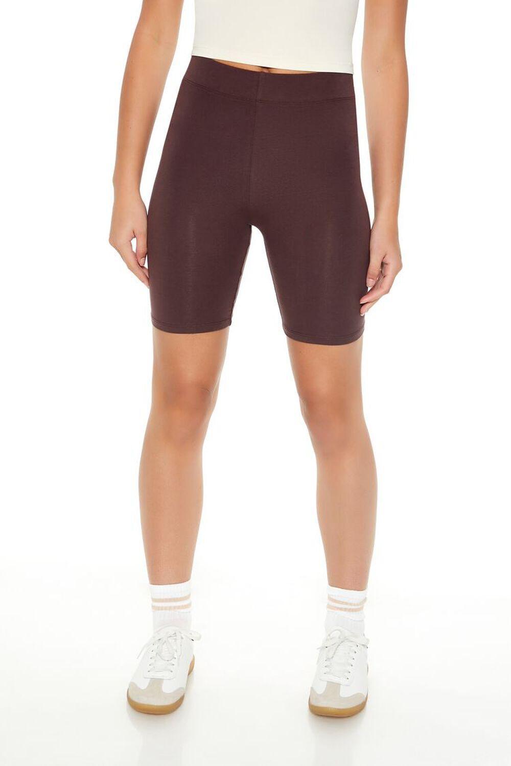 Cotton-Blend Biker Shorts | Forever 21 Product Image