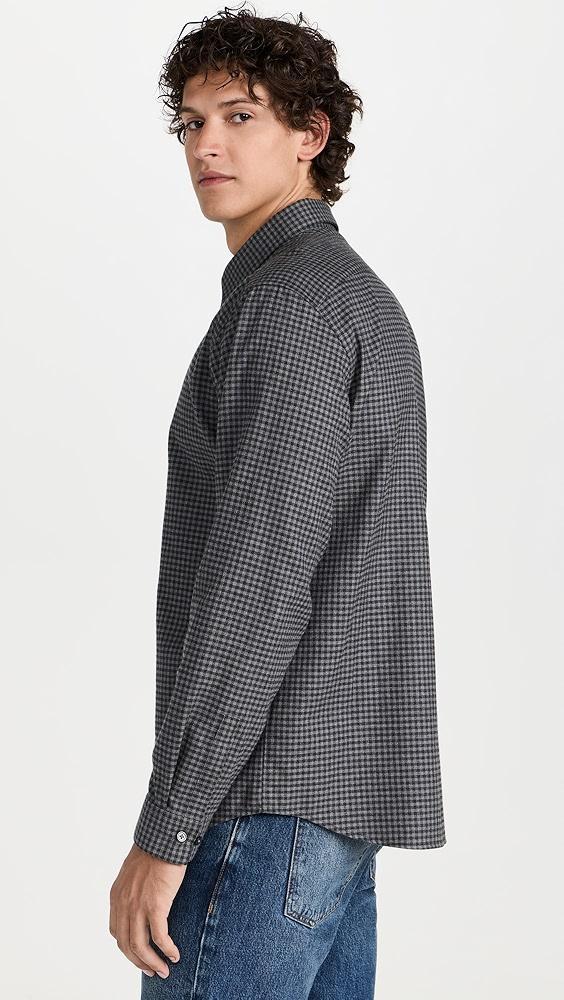 Theory Irving Gingham Shirt | Shopbop Product Image