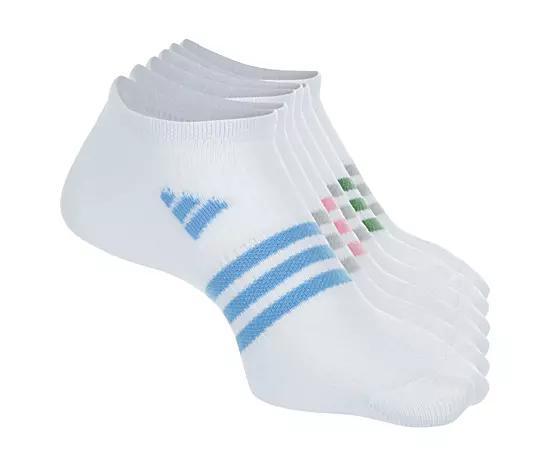 Adidas Womens Superlite No Show Socks 6 Pairs Product Image