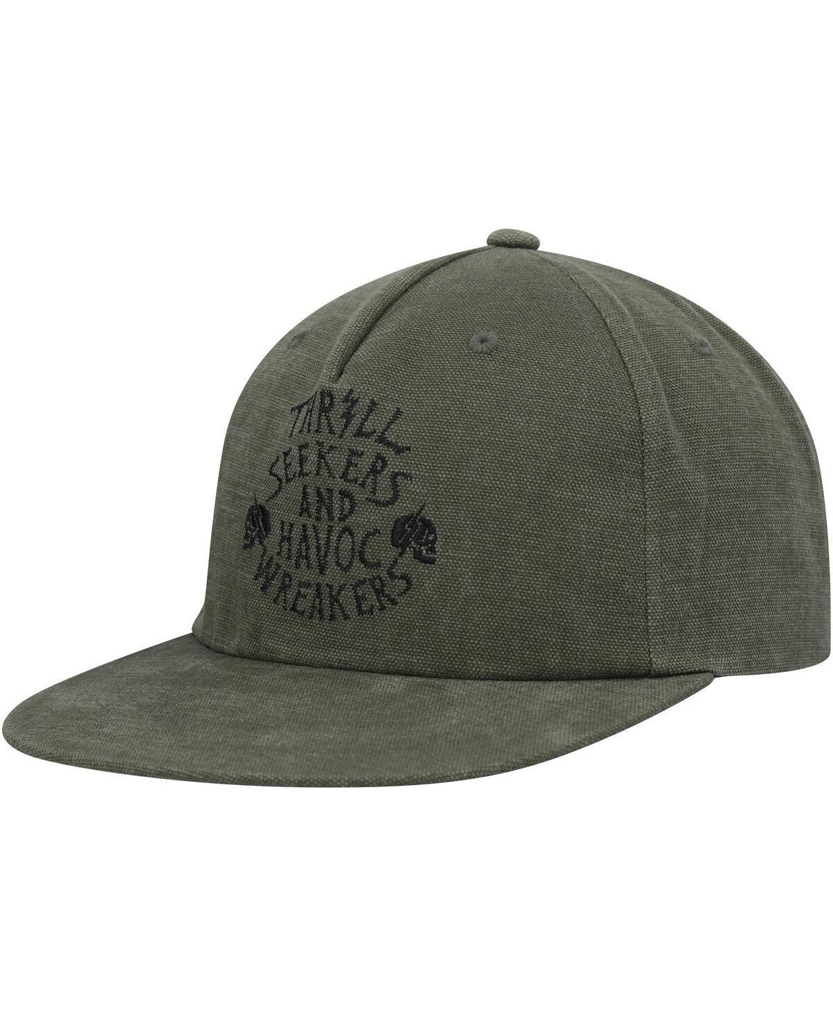 Mens Fox Olive No Contest Snapback Hat Product Image