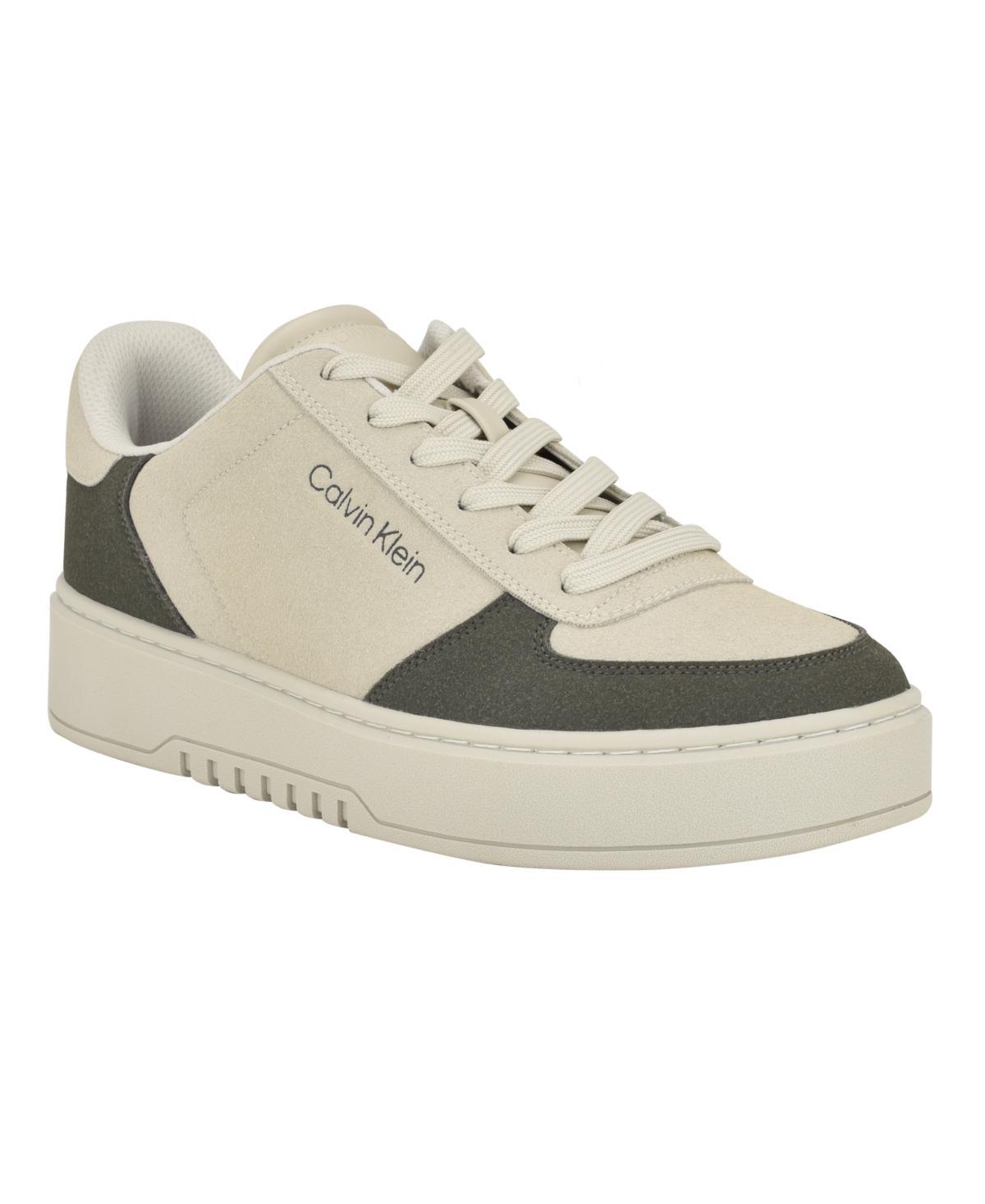 Calvin Klein Mens Kiko Lace-Up Casual Sneakers Product Image