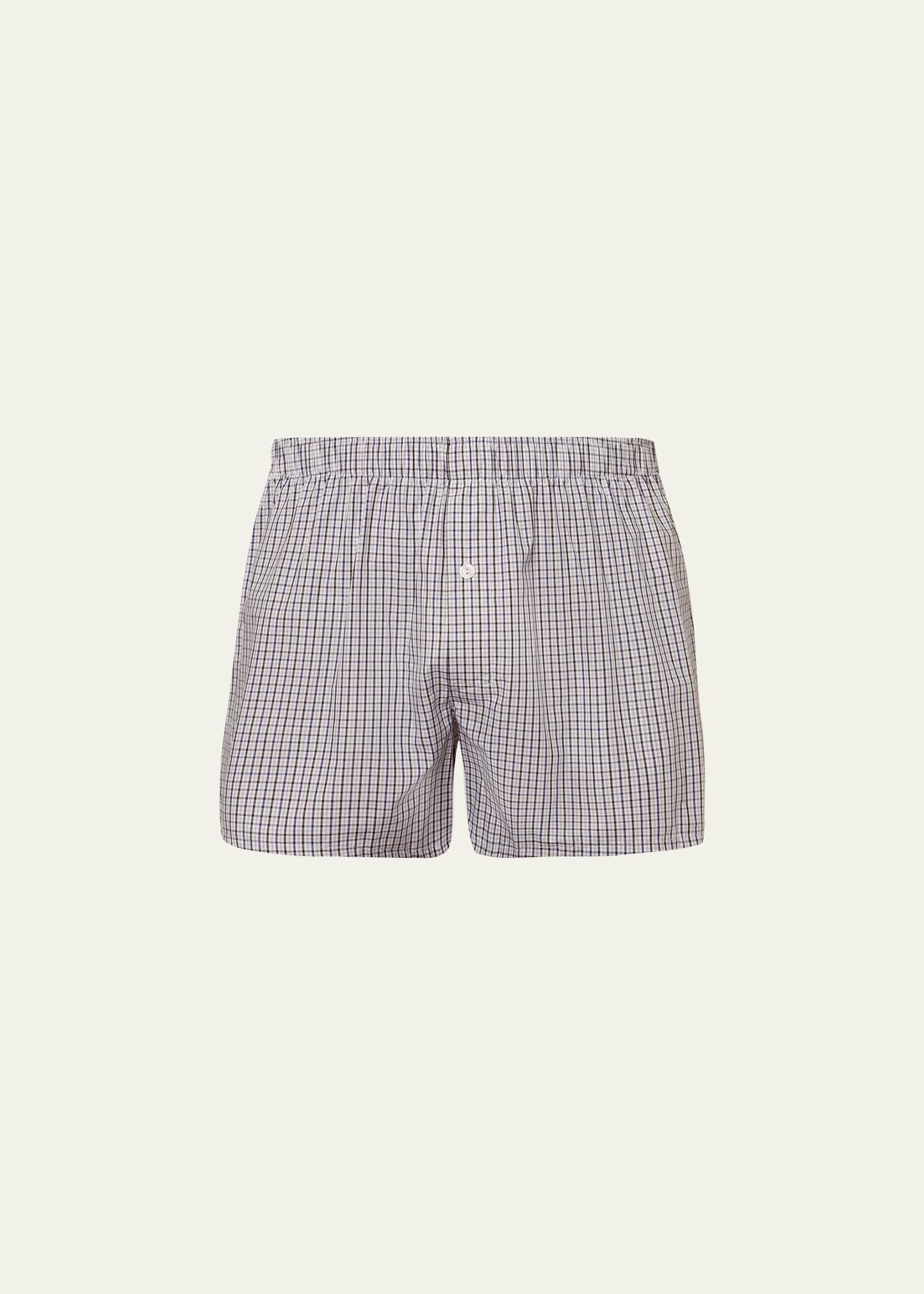 Mens Fancy Woven Cotton Boxers Product Image