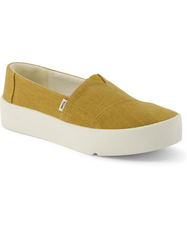 Toms Womens Valencia Espadrille Flats - Tan Product Image