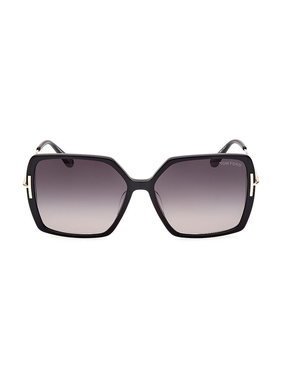 TOM FORD Joanna 59mm Gradient Butterfly Sunglasses Product Image