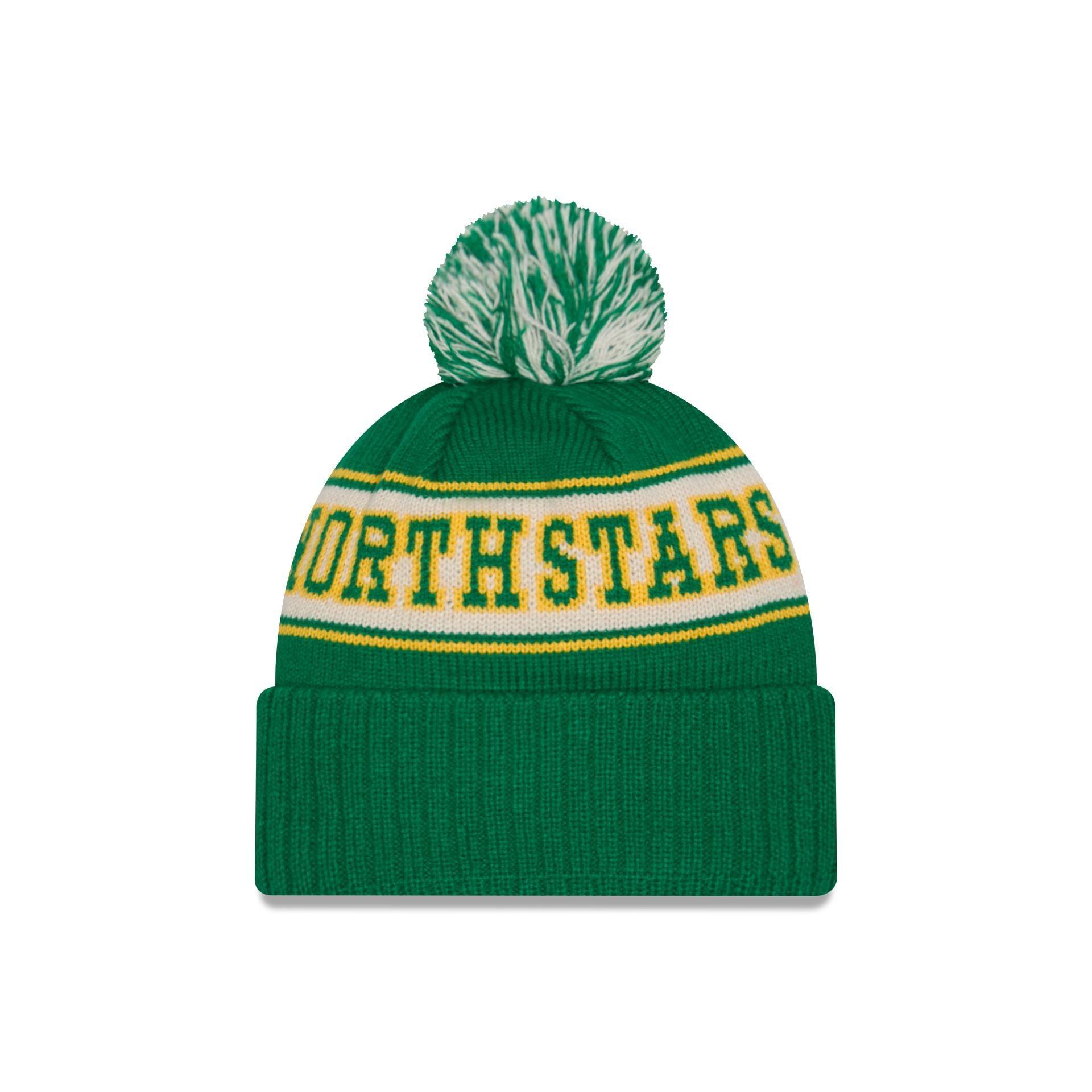 Minnesota North Stars Retro Pom Knit Hat Male Product Image