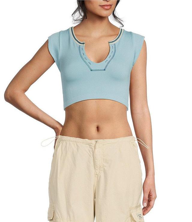 BDG Urban Outfitters Short Sleeve Fitted Crop Top Product Image