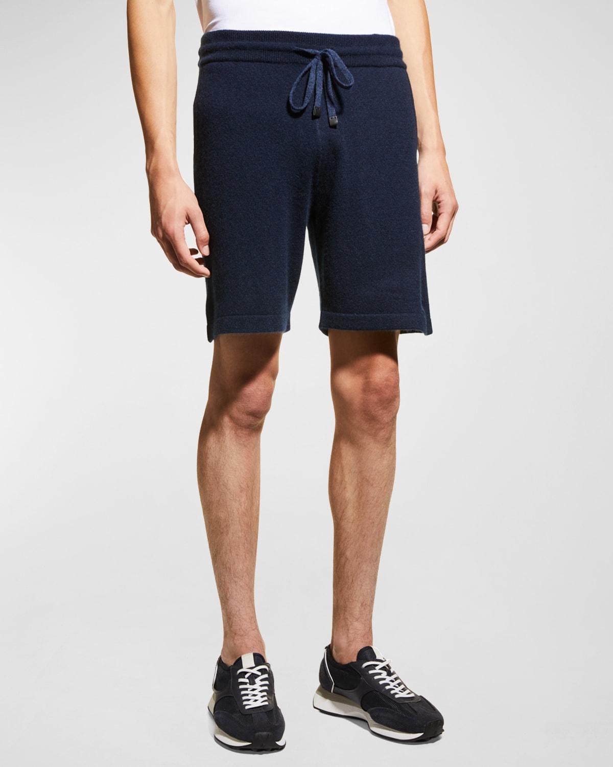 Nomad 1942 Men's Essex Cashmere Shorts - Size: SMALL - Black Product Image