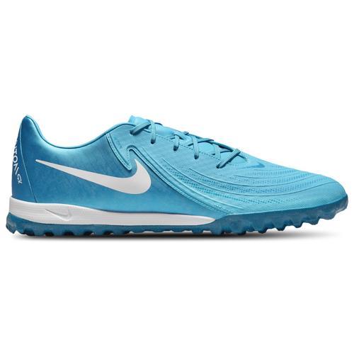 Nike Mens Phantom GX II Academy TF - Soccer Shoes Blue Fury/White Product Image