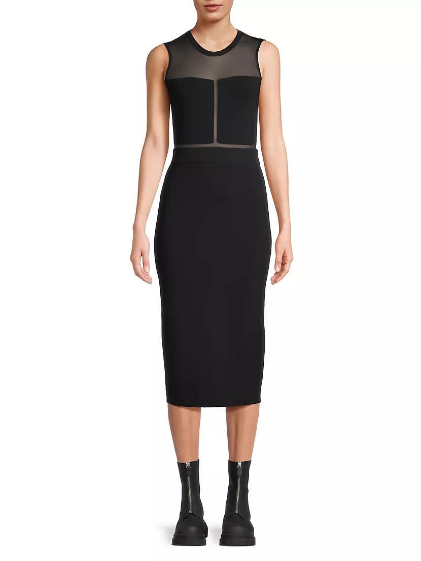 Lucia Knit Midi Dress Product Image