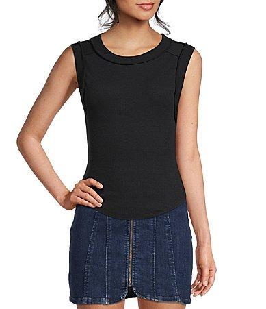 Free People Kate Rib Stretch Cotton Tank Product Image