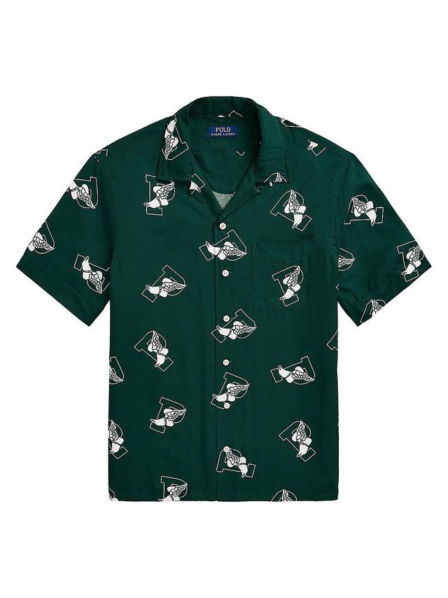 Polo Ralph Lauren Mens Classic-Fit P-Wing Camp Shirt Product Image