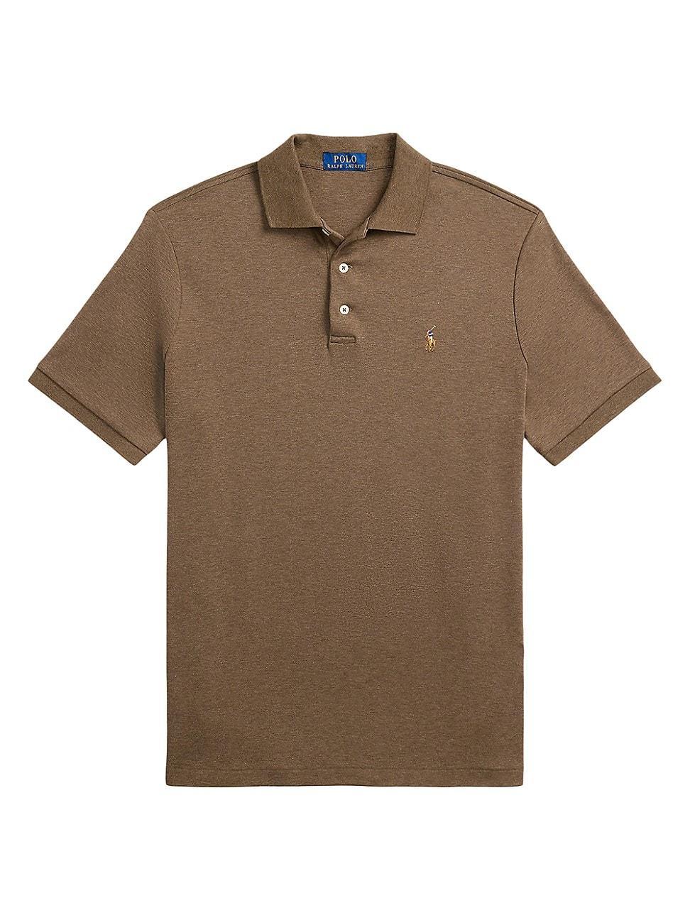 Mens Classic-Fit Soft Cotton Polo Shirt Product Image